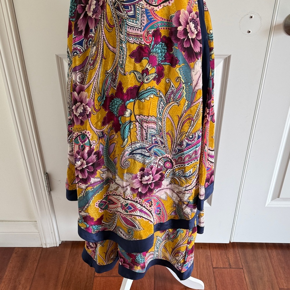 NWT By Anthropologie Halter Tiered Maxi Dress Size 4 - Picture 4 of 12